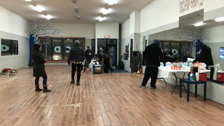 Refugio Para Necesitados En El Instituto Cultural De Danza