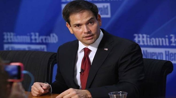 Senador Rubio dice que tiranos se creen invulnerables
