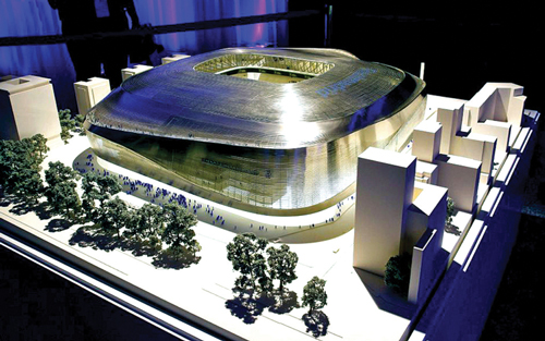Real Madrid anuncia remodelación del Santiago Bernabéu
