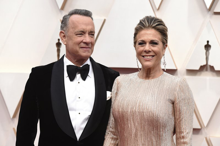 Tom Hanks, Rita Wilson dan positivo a coronavirus