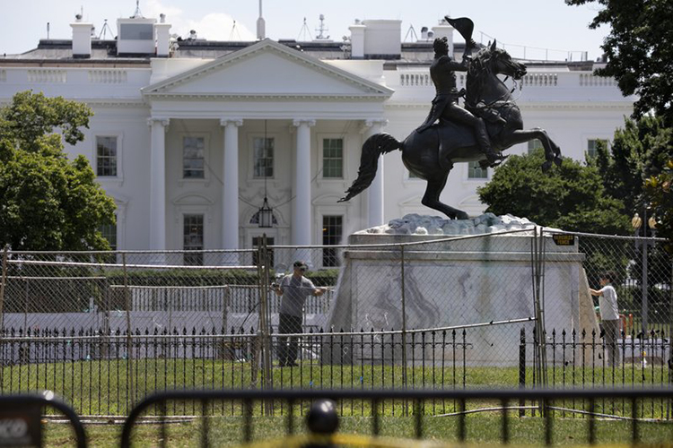 EEUU: Departamento de Seguridad Nacional protegerá estatuas