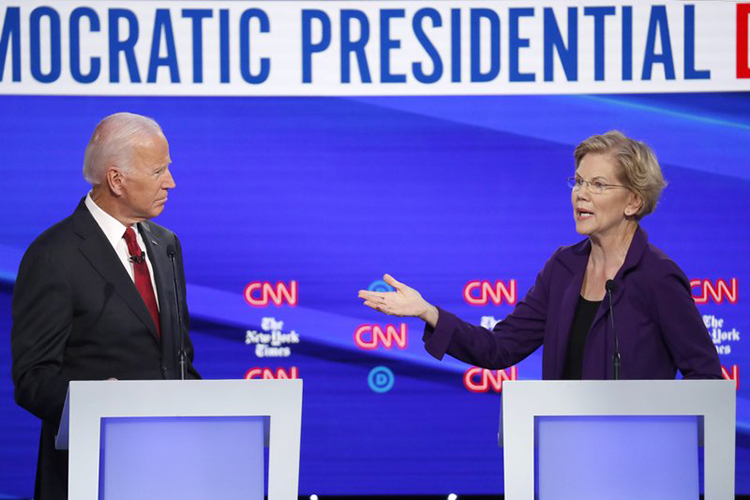 El inesperado acercamiento entre Biden y Warren