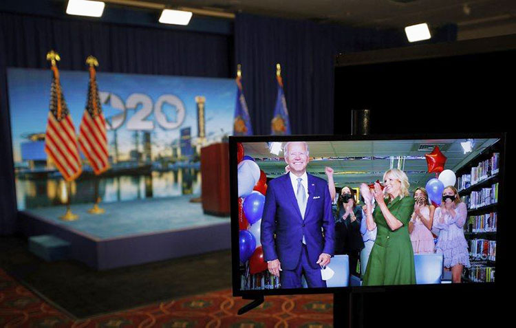 DNC: Oficializan candidatura presidencial de Joe Biden