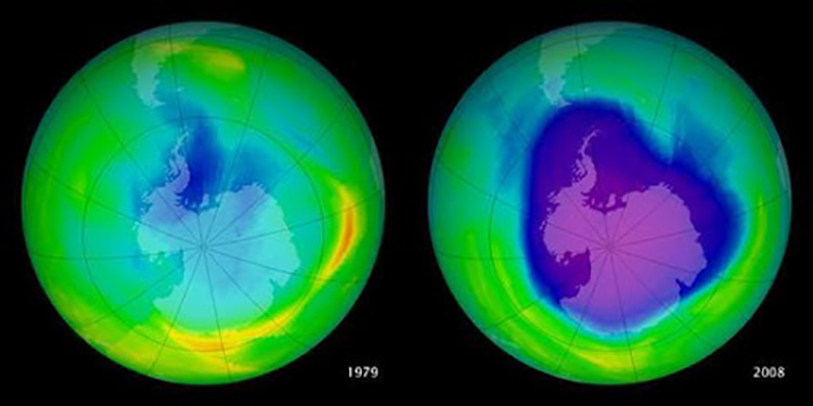 Hoyo en capa de ozono, el más grande en años