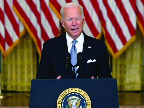 Biden defiende el fin de la guerra en Afganistán