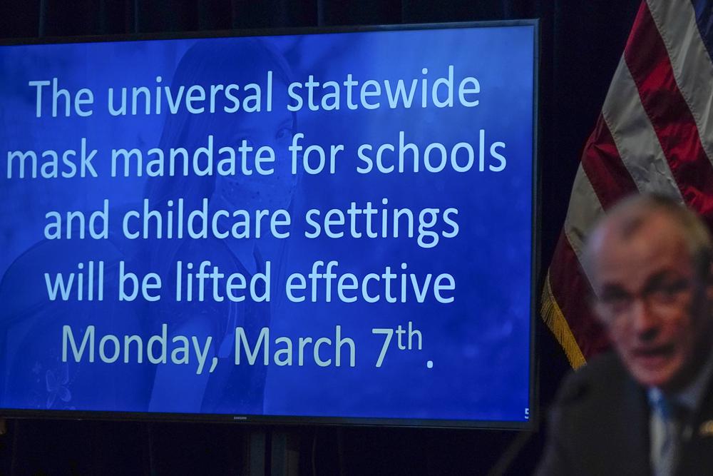 Governors in 4 states plan for end to school mask mandates