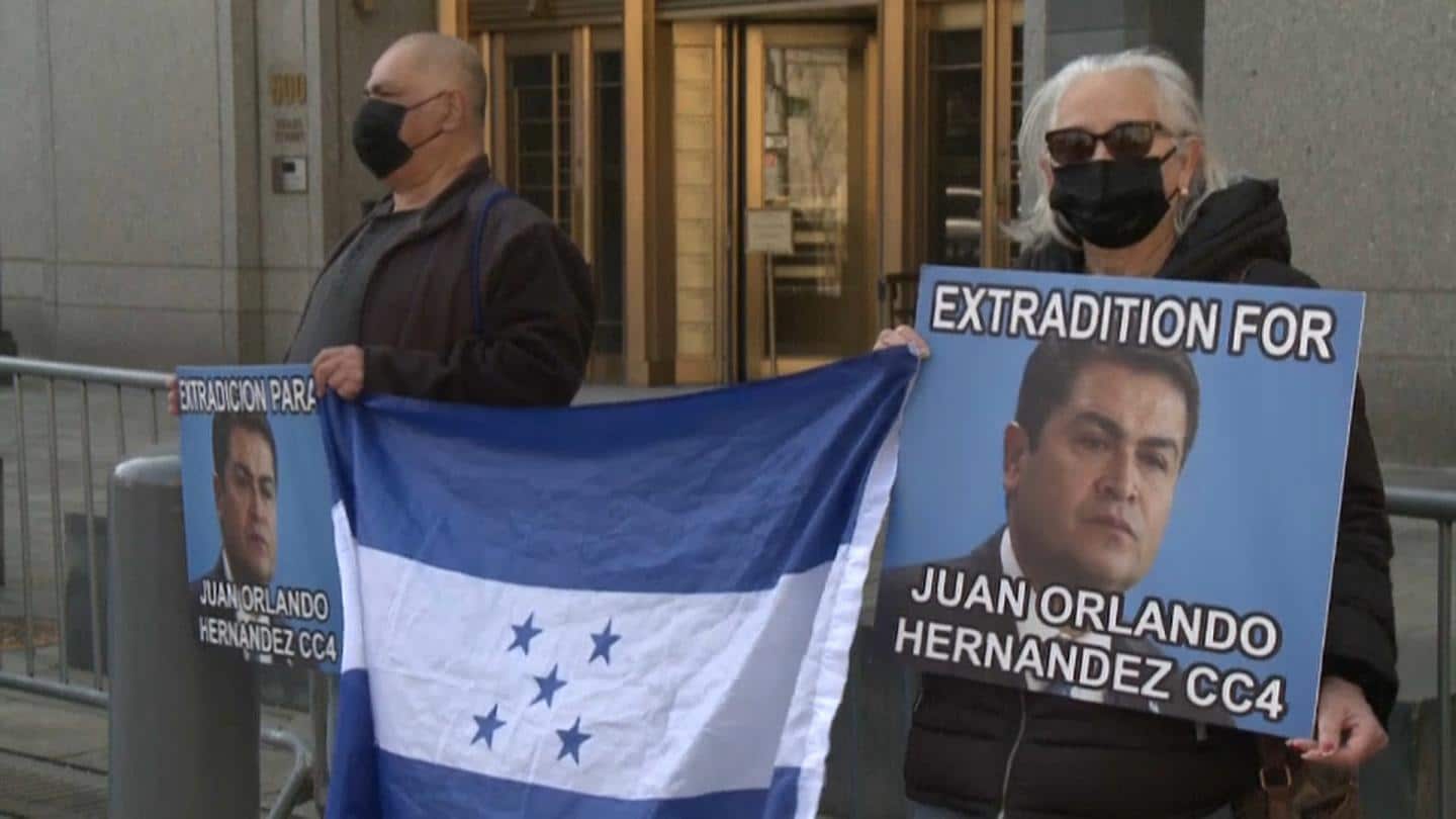 EEUU pide a Honduras que extradite al expresidente Hernández