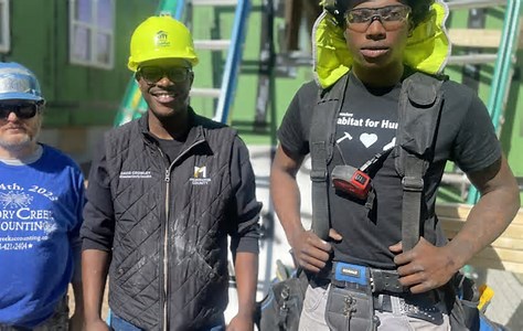 County Executive David Crowley Helps Build New Milwaukee Habitat  Home with County Employees