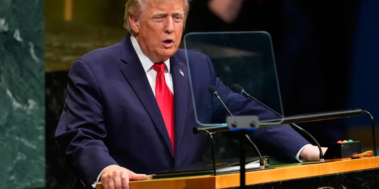 FACT FOCUS: Trump made multiple false and misleading claims in front of the UN General Assembly